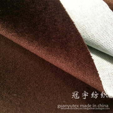 Tela decorativa de Veour de la pila del cortocircuito de la materia textil casera del paño para el sofá